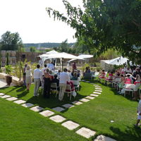 Céremonie dans le jardin