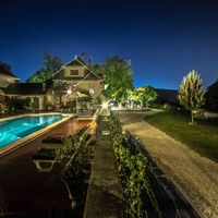 Piscine et jardins