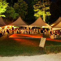 Parc de la bastide amenagé nuit