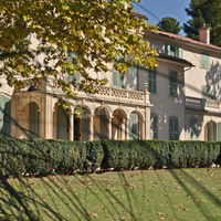La bastide vue du parc