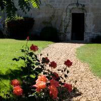 Accès salle de réception "le cuvier"