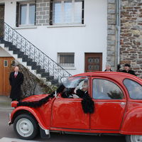 Location de la 2cv rouge