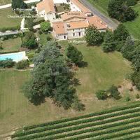 Vue aérienne - chateau la gontrie