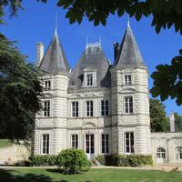Façade sud du château