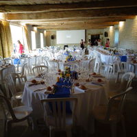 Grange basse, écran déployé