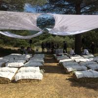 Préparation cérémonie