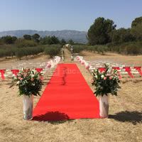 Cérémonie devant la Sainte Victoire