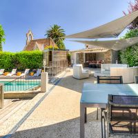 Terrasse avec vue sur Saint Paul de Vence