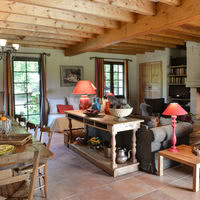 Le coin salon de la Bergerie