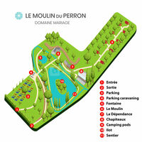 Vue isométrique du domaine