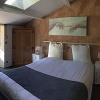 Chambre vue piscine