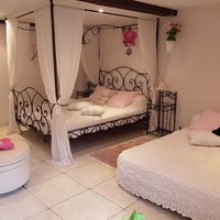 Chambre romantique moulin piongo gite isère