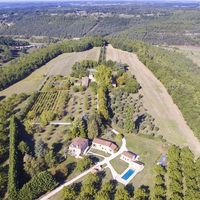 Vue aérienne du Domaine de Pémejot