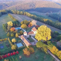 Vue aérienne jardin