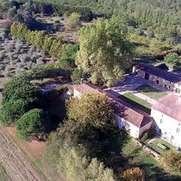 Vue aérienne jardin