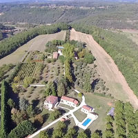 Vue aérienne jardin