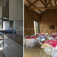 Cuisine et salle de réception