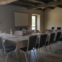 Château du Poët-Célard - Salle du bas