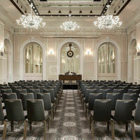 Salon Baccarat disposition Théâtre