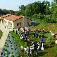 Cocktail au jardin de la Grande Salle
