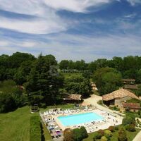 Vue du centre du Domaine de Gavaudun