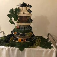 Pièce montée de fromages