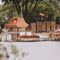 Brunch sur la terrasse du marronnier