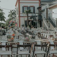 Dîner sur la terrasse Côte Pavée