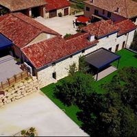 Vue aérienne du corps de ferme