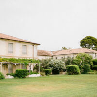 Le domaine côté jardin