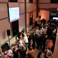 Espace d'accueil en bas