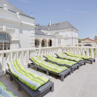 Terrasse Piscine Château