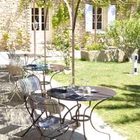 Terrasse pour déjeuner
