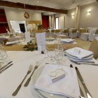 Mariage avec salle installée