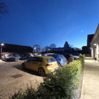 Parking éclairé