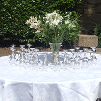 Table de cocktail ou vin d'honneur