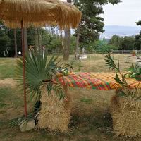 Vin d'honneur dans le parc