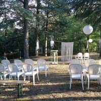 Cérémonie dans le parc