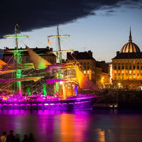 Le Belem à quai à Nantes