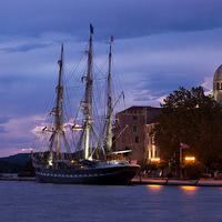 Le Belem à quai
