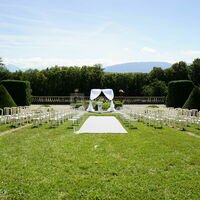 Cérémonie laïque, jardin français