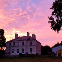 Chateau vue du parc