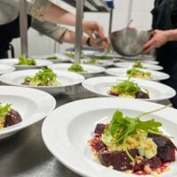 Entrée - repas assis (exemple)