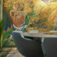 Fresque - Jardin d'Hiver