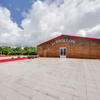 Terrasse pour vin d'honneur