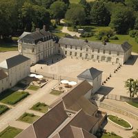 Château de Maudétour - Vue aérienne d'ensemble