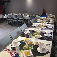 Petits déjeuners salle de réception