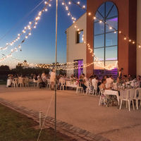 Grande terrasse donnant sur le vignoble