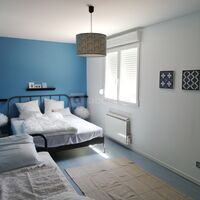 Chambre bleue