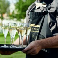 Vin d'honneur - service champagne